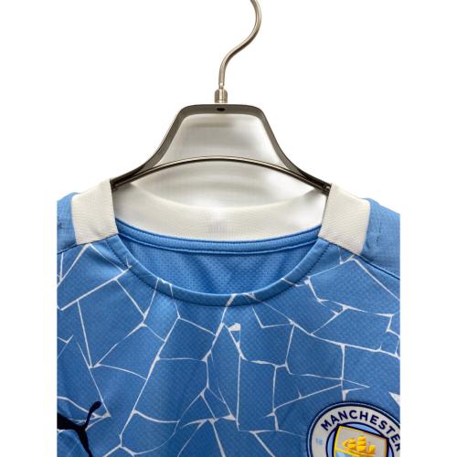 マンチェスターシティ (マンチェスター・シティ) サッカーユニフォーム 20/21 ホーム 19/20シーズン最終節 メンズ SIZE L ブルー