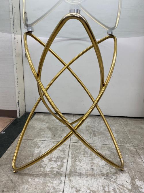 KARE (カレ) ダイニングテーブル 79621 ゴールド Molekular（モレキュラー）