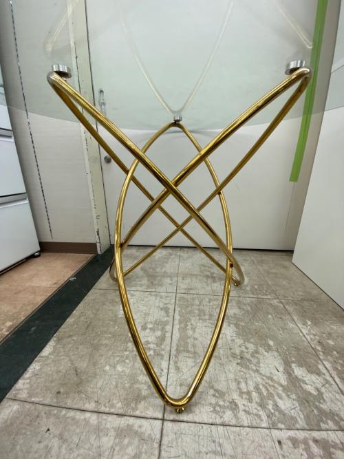 KARE (カレ) ダイニングテーブル 79621 ゴールド Molekular（モレキュラー）