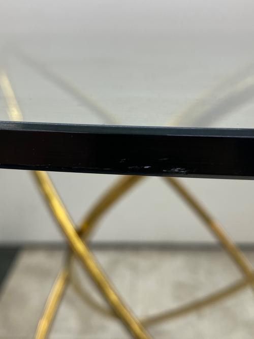 KARE (カレ) ダイニングテーブル 79621 ゴールド Molekular（モレキュラー）