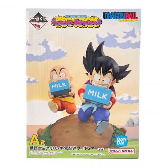 BANDAI (バンダイ) A賞 孫悟空＆クリリン牛乳配達フィギュア フィギュア 一番くじ FANTASTIC ADVENTURE 2