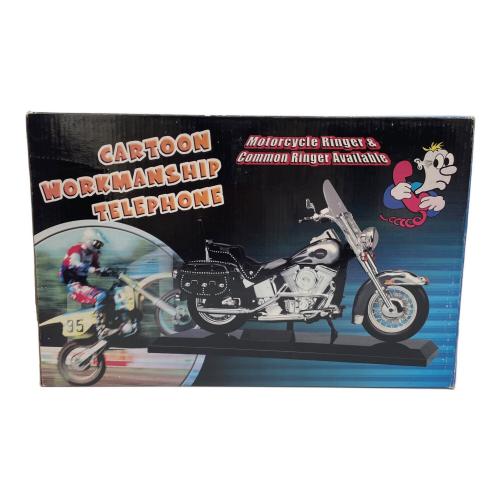 HARLEY-DAVIDSON (ハーレーダビッドソン) CARTOON WORKMANSHIP TELEPHONE フィギュア インテリアの為動作保証無