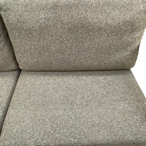 シギヤマ家具 (シギヤマカグ) 3人掛けソファー ブラウン×ナチュラル クロスタイム