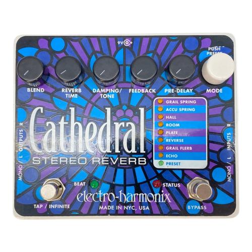 Electro Harmonix (エレクトロ・ハーモニックス) リバーブ CATHEDRAL
