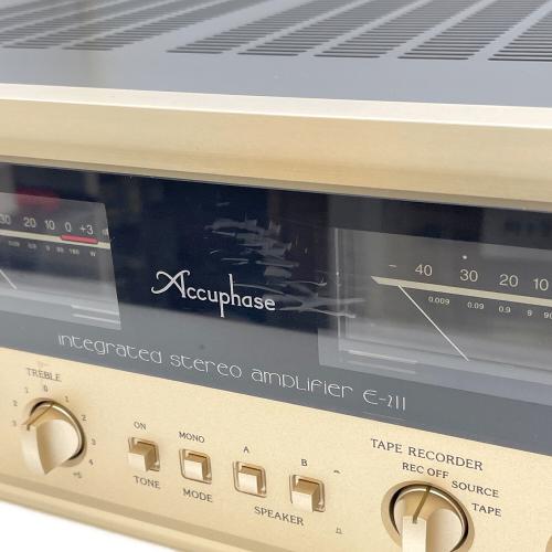 Accuphase (アキュフェーズ) プリメインアンプ E -211 リモコン・電源コード無 ＊通電確認のみ/ジャンク品 89