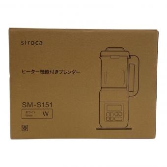 siroca (シロカ) ヒーター機能付きブレンダー SM-S151
