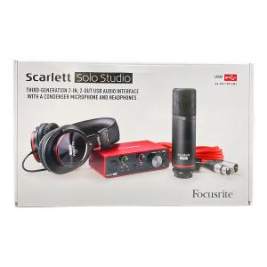Focusrite (フォーカスライト) レコーディングセット SCARLETT SOLO STUDIO
