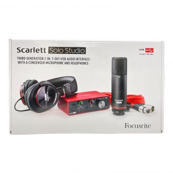 Focusrite (フォーカスライト) レコーディングセット SCARLETT SOLO STUDIO