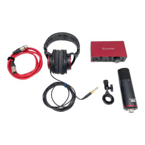 Focusrite (フォーカスライト) レコーディングセット SCARLETT SOLO STUDIO