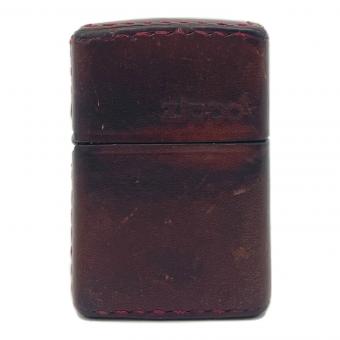 ZIPPO (ジッポ) オイルライター 2016年製 革巻き
