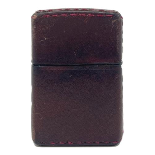 ZIPPO (ジッポ) オイルライター 2016年製 革巻き