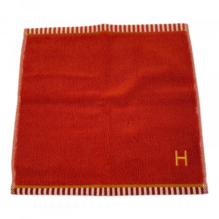 HERMES (エルメス) ハンドタオル カレ・タオル ヴィス・ヴェルサ