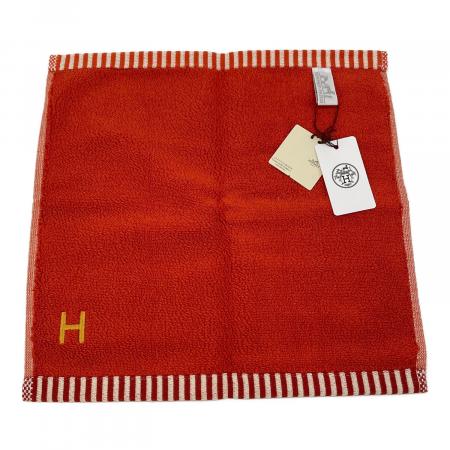 HERMES (エルメス) ハンドタオル カレ・タオル ヴィス・ヴェルサ