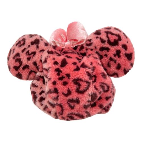 Disney RESORT (ディズニーリゾート) ヒョウ柄 ファンキャップ ディズニーグッズ ピンク 2011年モデル