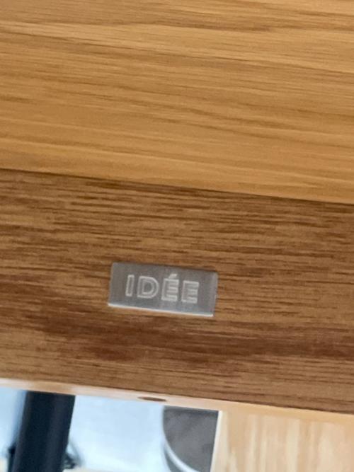 IDEE (イデー) ダイニングテーブル 10 ブラック×ナチュラル STILT 1200