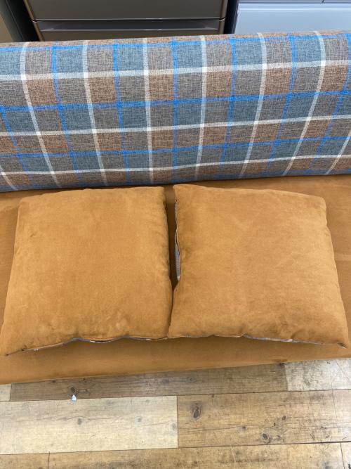 関家具 (セキカグ) 3人掛けソファー 99 ブラウン ラモーン