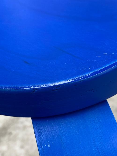 IKEA (イケア) スツール 廃盤カラー ブルー KYRRE