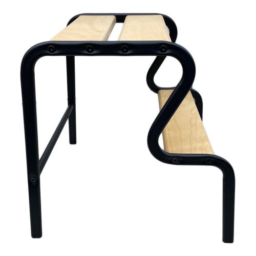 IKEA (イケア) ステップスツール 廃盤品 ナチュラル×ブラック GRUBBAN