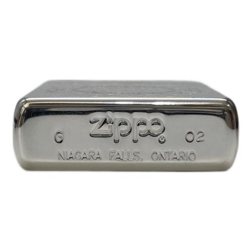 ZIPPO (ジッポ) オイルライター 2002年製 canada final production run(カナダオンタリオ工場 最終出荷記念) ボディキズ有