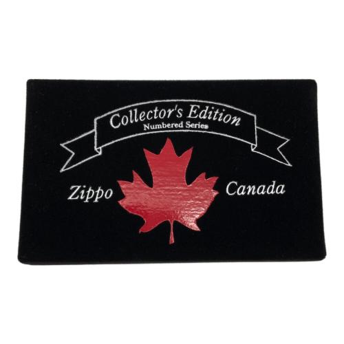 ZIPPO (ジッポ) オイルライター 2002年製 canada final production run(カナダオンタリオ工場 最終出荷記念) ボディキズ有