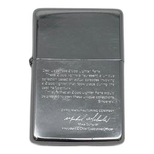 ZIPPO (ジッポ) オイルライター 1992年製 MIKE SCHULER MESSAGE