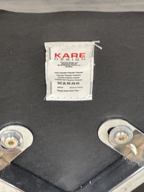KARE DESIGN (カレ デザイン) ダイニングチェアー 84969 グレー ビバグレークローム