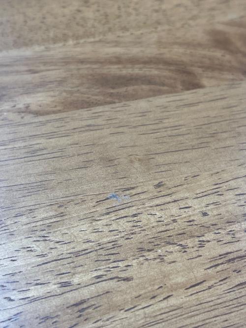 KANADEMONO（カナデモノ） デスク THE TABLE ラバーウッドT BlackSteel 93 ブラウン×ブラック