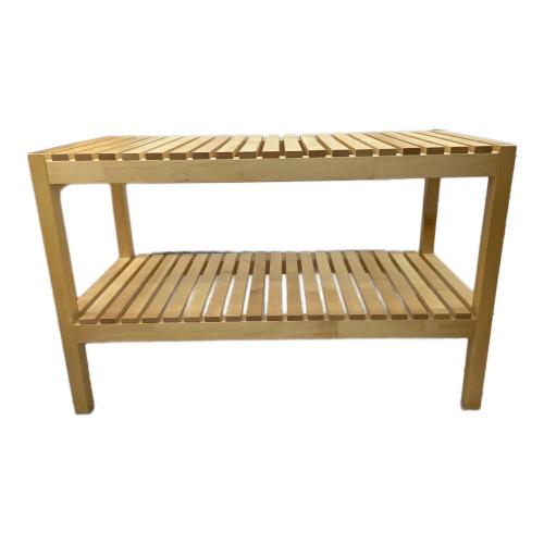 IKEA (イケア) ベンチ ナチュラル MOLGER(モルゲル）　廃盤品