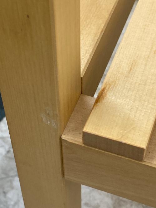 IKEA (イケア) ベンチ ナチュラル MOLGER(モルゲル）　廃盤品
