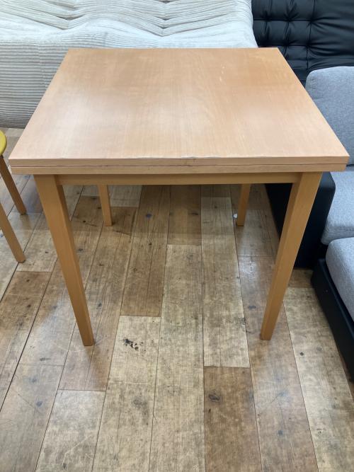 CALLIGARIS (カリガリス) 伸縮ダイニング3点セット ナチュラル×イエロー