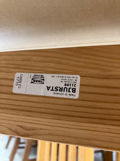 IKEA (イケア) 伸縮式テーブル BJURSTA　廃盤品