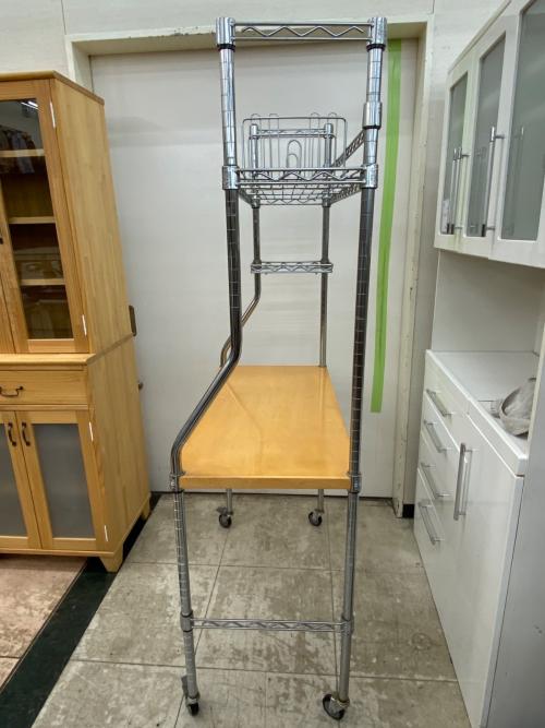 ERECTA（エレクター） レンジラック 86 ナチュラル×シルバー