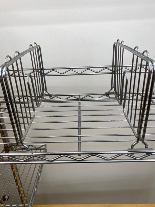 ERECTA（エレクター） レンジラック 86 ナチュラル×シルバー