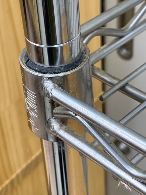 ERECTA（エレクター） レンジラック 86 ナチュラル×シルバー