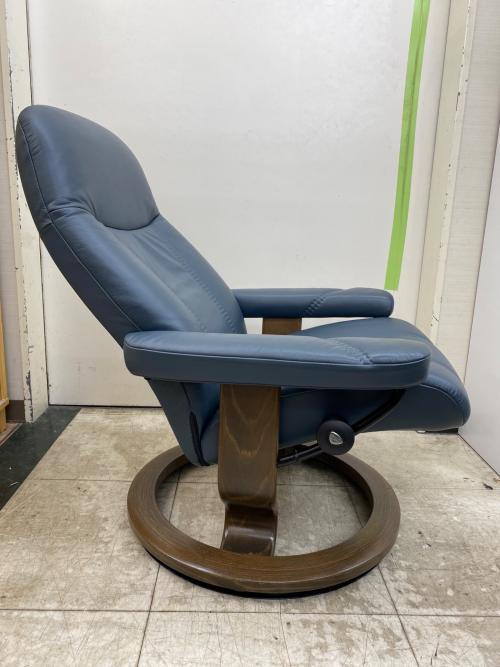 Ekornes (エコーネス) ストレスレスチェア 98 ブルー×ブラウン