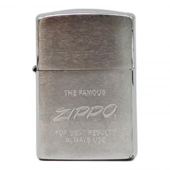 ZIPPO (ジッポ) オイルライター 1992年製 THE FAMOUS ZIPPO FOR BEST RESULTS ALWAYS USE
