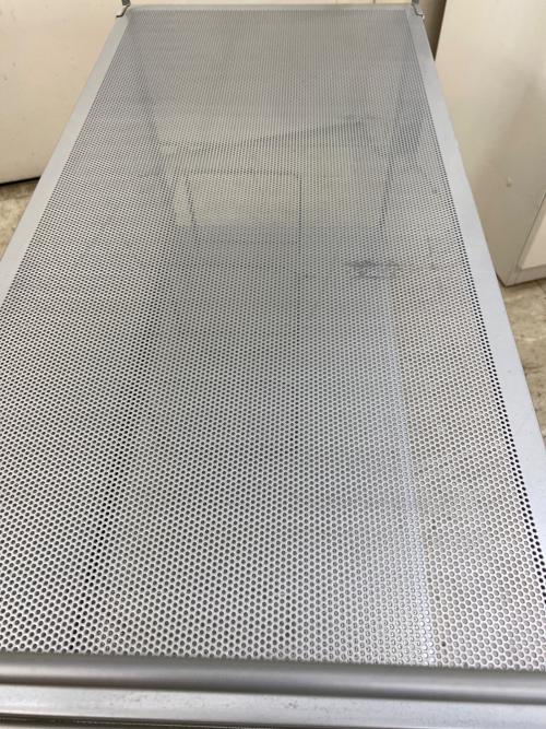 無印良品 (ムジルシリョウヒン) ステンレスユニットシェルフ 棚板:パンチング 270 シルバー