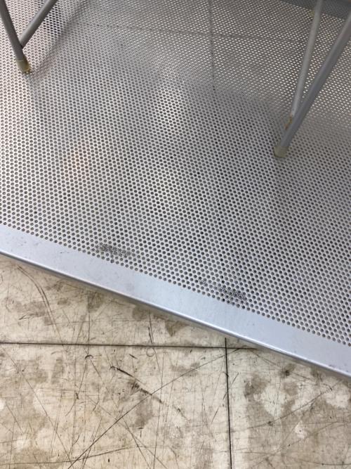 無印良品 (ムジルシリョウヒン) ステンレスユニットシェルフ 棚板:パンチング 270 シルバー