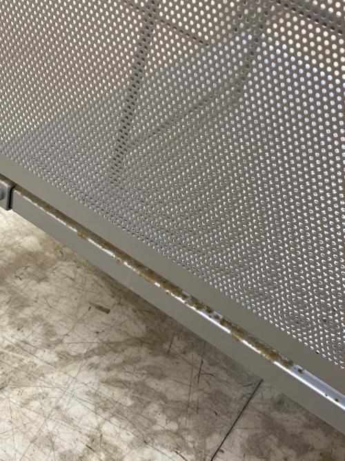 無印良品 (ムジルシリョウヒン) ステンレスユニットシェルフ 棚板:パンチング 270 シルバー