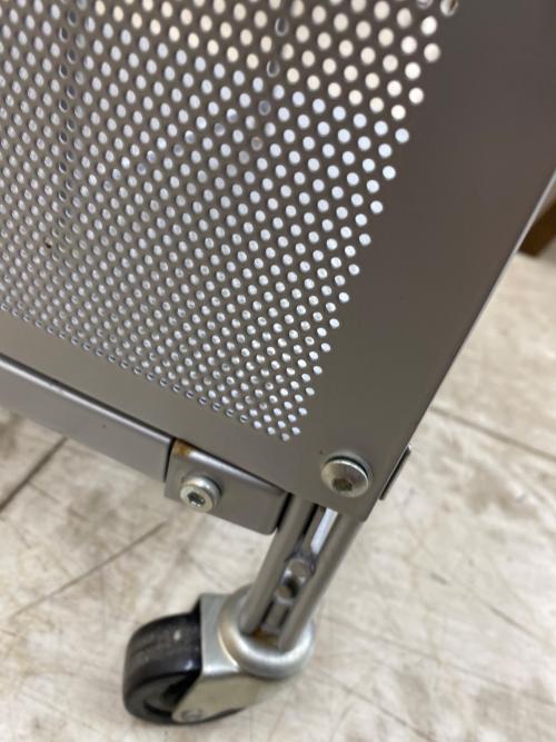 無印良品 (ムジルシリョウヒン) ステンレスユニットシェルフ 棚板:パンチング 270 シルバー
