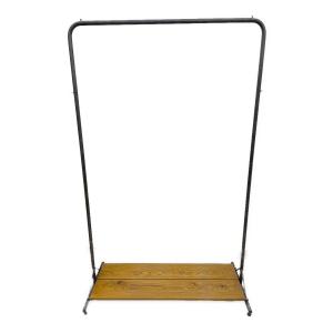 TRUCK FURNITURE (トラックファニチャー) ハンガーラック 棚板(SUTTO HANGER STAND SHELF BOARD)付 ブラウン×ブラック SUTTO HANGER STAND
