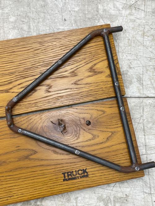 TRUCK FURNITURE (トラックファニチャー) ハンガーラック 棚板(SUTTO HANGER STAND SHELF BOARD)付 ブラウン×ブラック SUTTO HANGER STAND