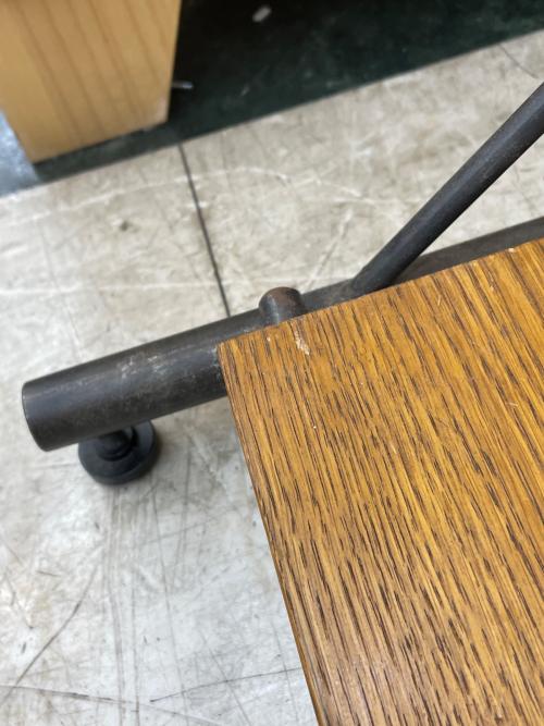 TRUCK FURNITURE (トラックファニチャー) ハンガーラック 棚板(SUTTO HANGER STAND SHELF BOARD)付 ブラウン×ブラック SUTTO HANGER STAND