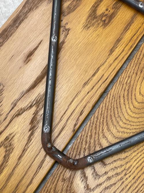 TRUCK FURNITURE (トラックファニチャー) ハンガーラック 棚板(SUTTO HANGER STAND SHELF BOARD)付 ブラウン×ブラック SUTTO HANGER STAND
