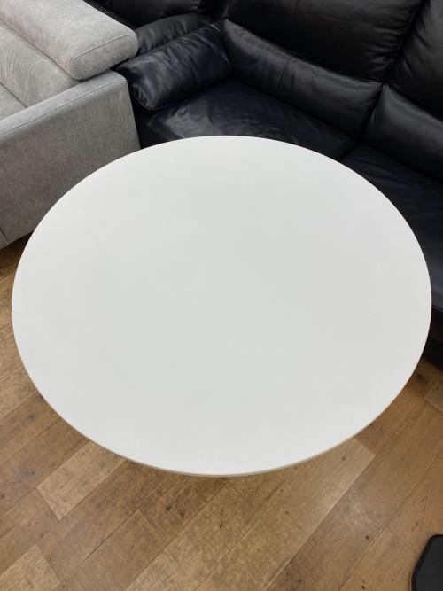 IKEA (イケア) ラウンドテーブル ホワイト DOCKSTA