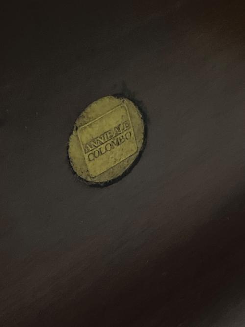 ANNIBALE COLOMBO（アニバル・コロンボ） 半円サイドテーブル ダークブラウン