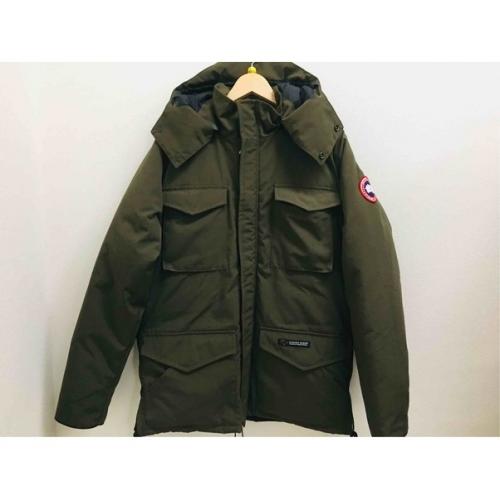 CANADA GOOSE 4071JM コンスタブルパーカー カーキ 冬物 カーキ ダウン80％ フェザー20％