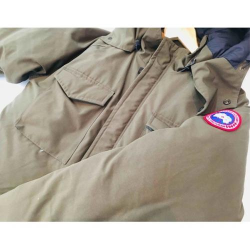 CANADA GOOSE 4071JM コンスタブルパーカー カーキ 冬物 カーキ ダウン80％ フェザー20％