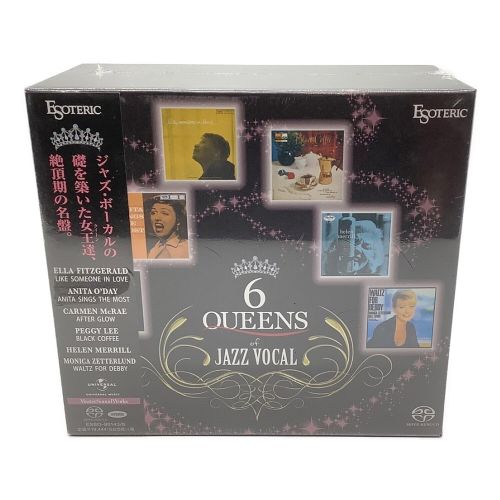 ESOTERIC (エソトリック) 6 QUEENS of JAZZ VOCAL SACD-BOX 6枚組 未