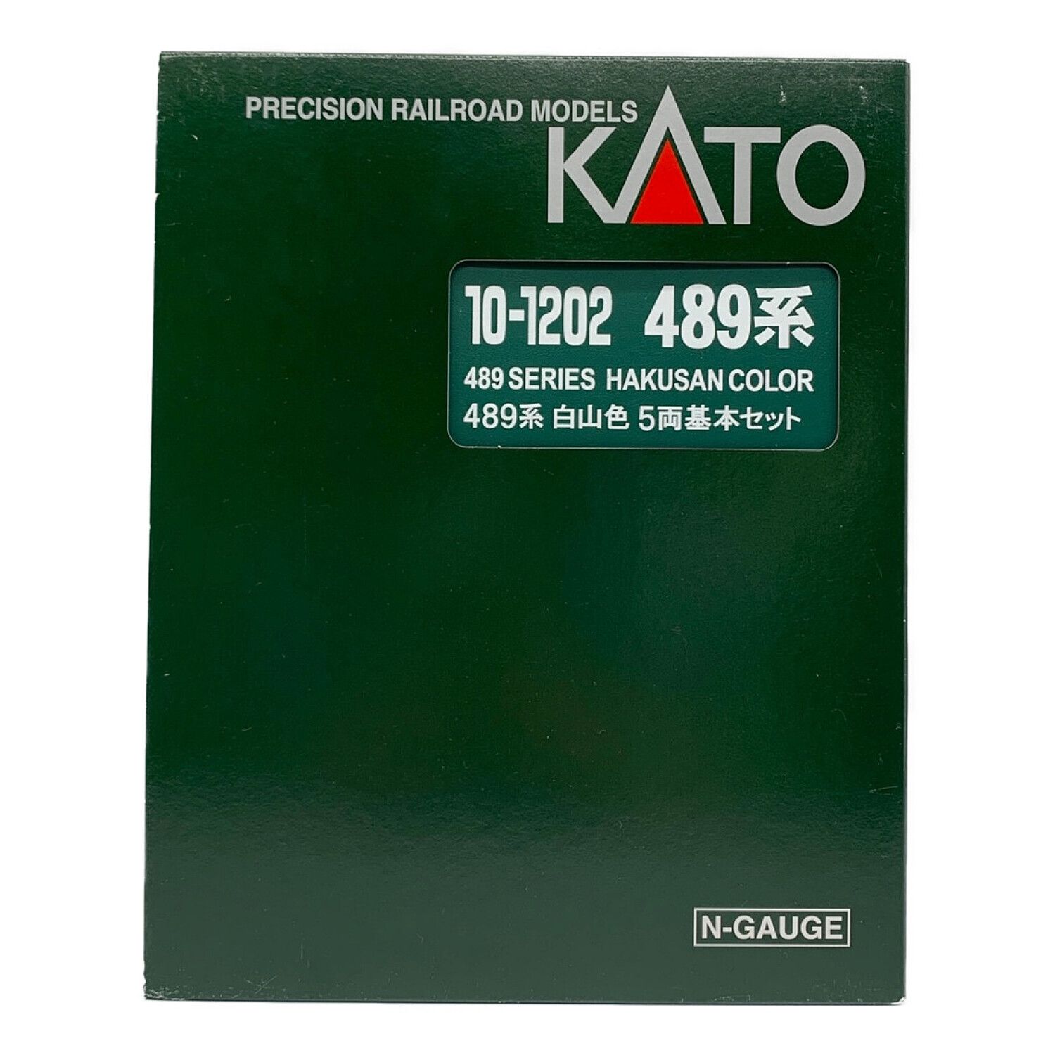 KATO (カトー) Nゲージ 489系 白山色 5両基本セット 動作確認